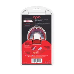 OPRO Self-Fit GEN4 Gold Braces Mouthguard - Red/Pearl - Detail