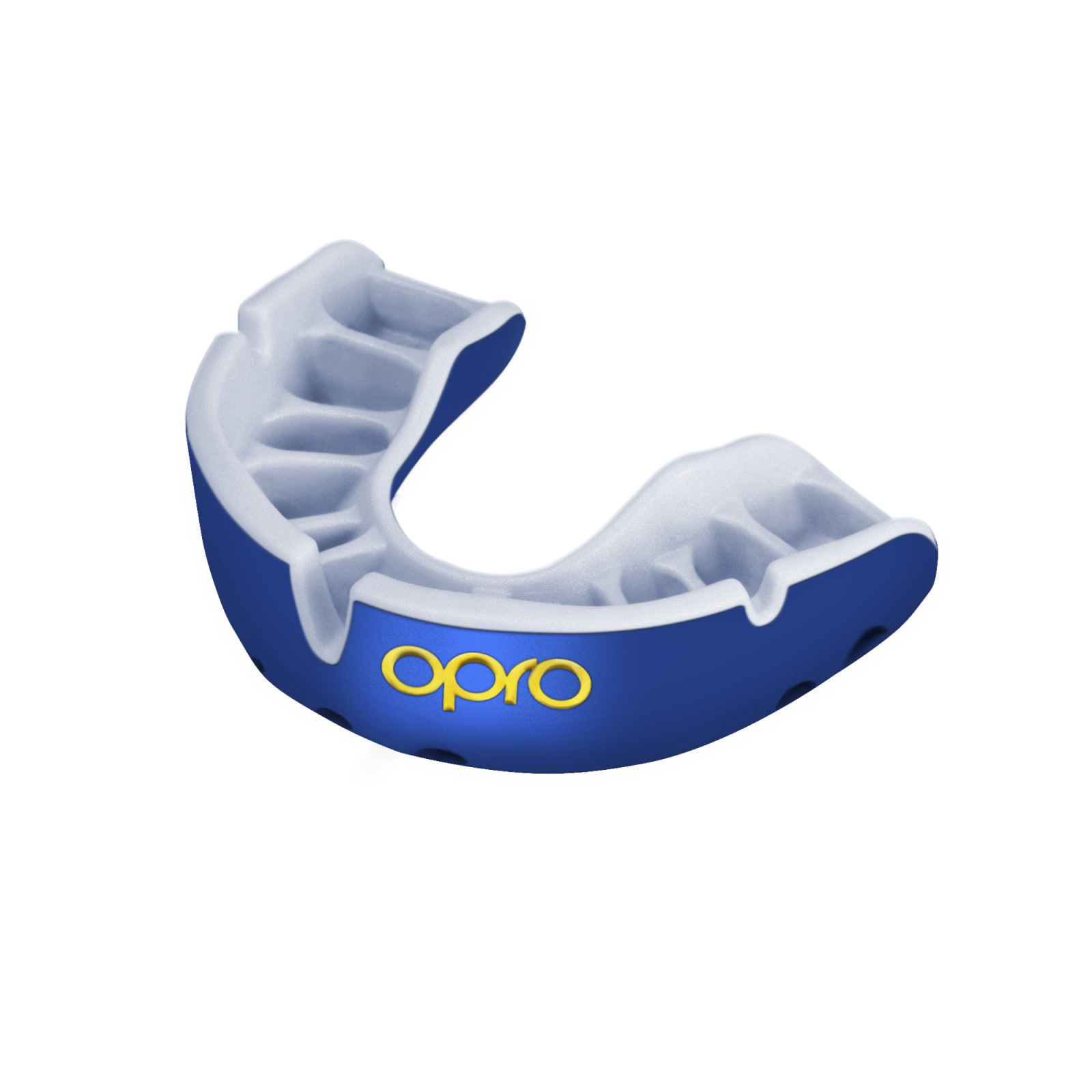 Protector bucal OPRO Self-Fit GEN4 Junior Gold - Azul Perla/Perla - Protector bucal OPRO Self-Fit GEN4 Junior Gold - Azul Perla/