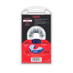 OPRO Self-Fit GEN4 Junior Gold Mouthguard - Pearl Blue/Pearl - OPRO Self-Fit GEN4 Junior Gold Mouthguard - Pearl Blue/Pearl - OP