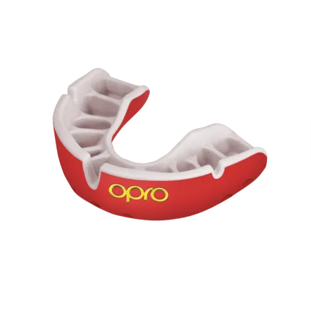 Protector bucal OPRO Self-Fit GEN4 Junior Gold - Rojo/Perla - Protector bucal OPRO Self-Fit GEN4 Junior Gold - Rojo/Perla - Prot