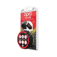 Protector bucal OPRO Self-Fit GEN4 Junior Gold - Negro/Dorado - Protector bucal OPRO Self-Fit GEN4 Junior Gold - Negro/Dorado - 