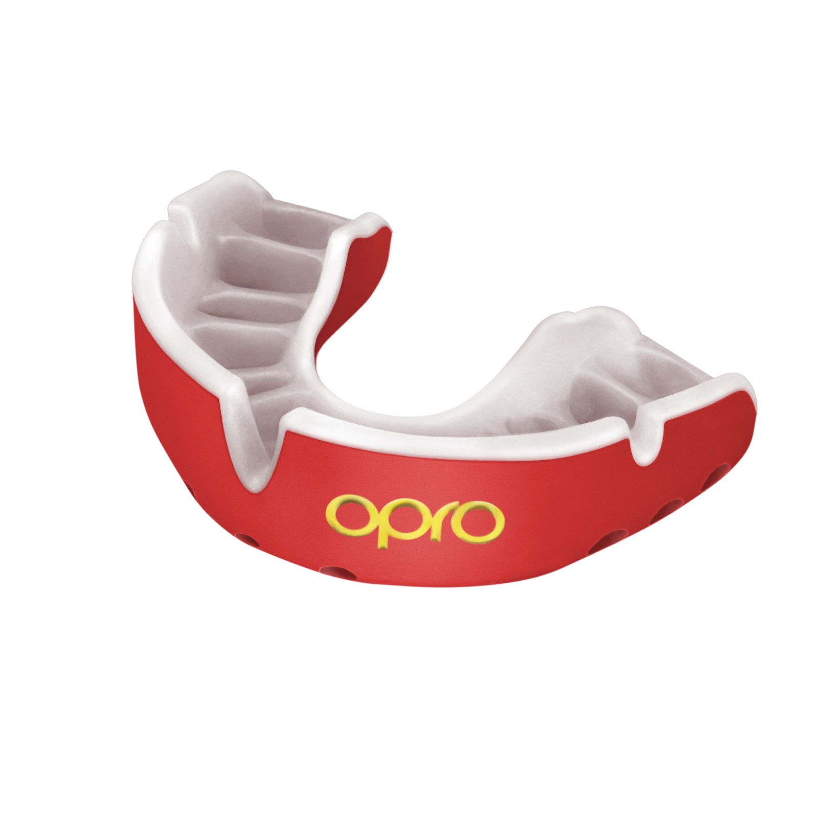 OPRO Self-Fit GEN4 Gold Mouthguard - Red/Pearl - OPRO Self-Fit GEN4 Gold Mouthguard - Red/Pearl - OPRO Self-Fit GEN4 Gold Mouthguard - Red/Pearl - OPRO Self-Fit GEN4 Gold Mouthg