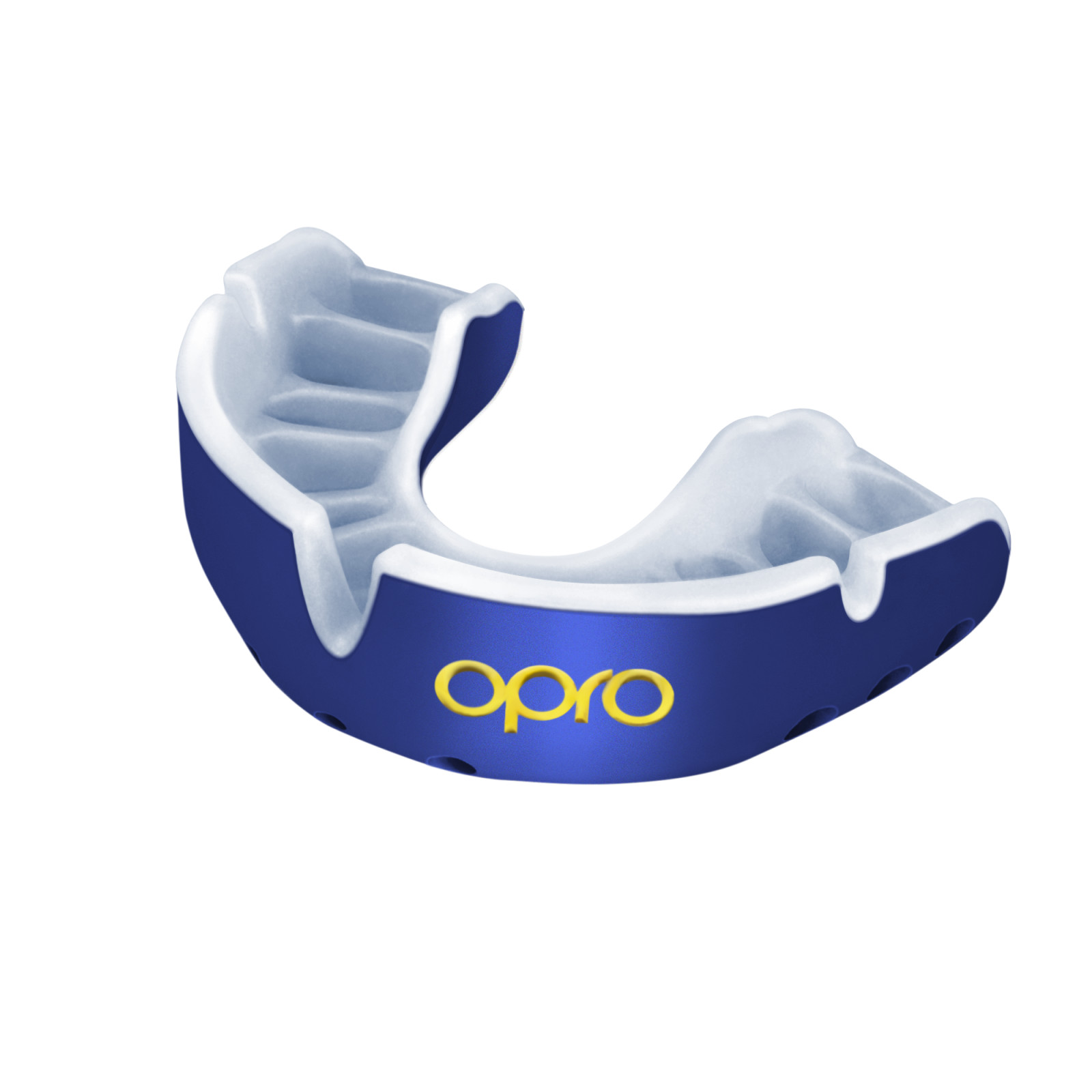 OPRO Self-Fit GEN4 Gold Mouthguard - Pearl Blue/Pearl - OPRO Self-Fit GEN4 Gold Mouthguard - Pearl Blue/Pearl - OPRO Self-Fit GE