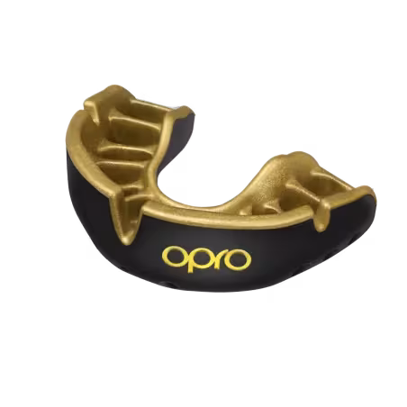 OPRO Self-Fit GEN4 Gold Mouthguard - Black/Gold - OPRO Self-Fit GEN4 Gold Mouthguard - Black/Gold - OPRO Self-Fit GEN4 Gold Mout