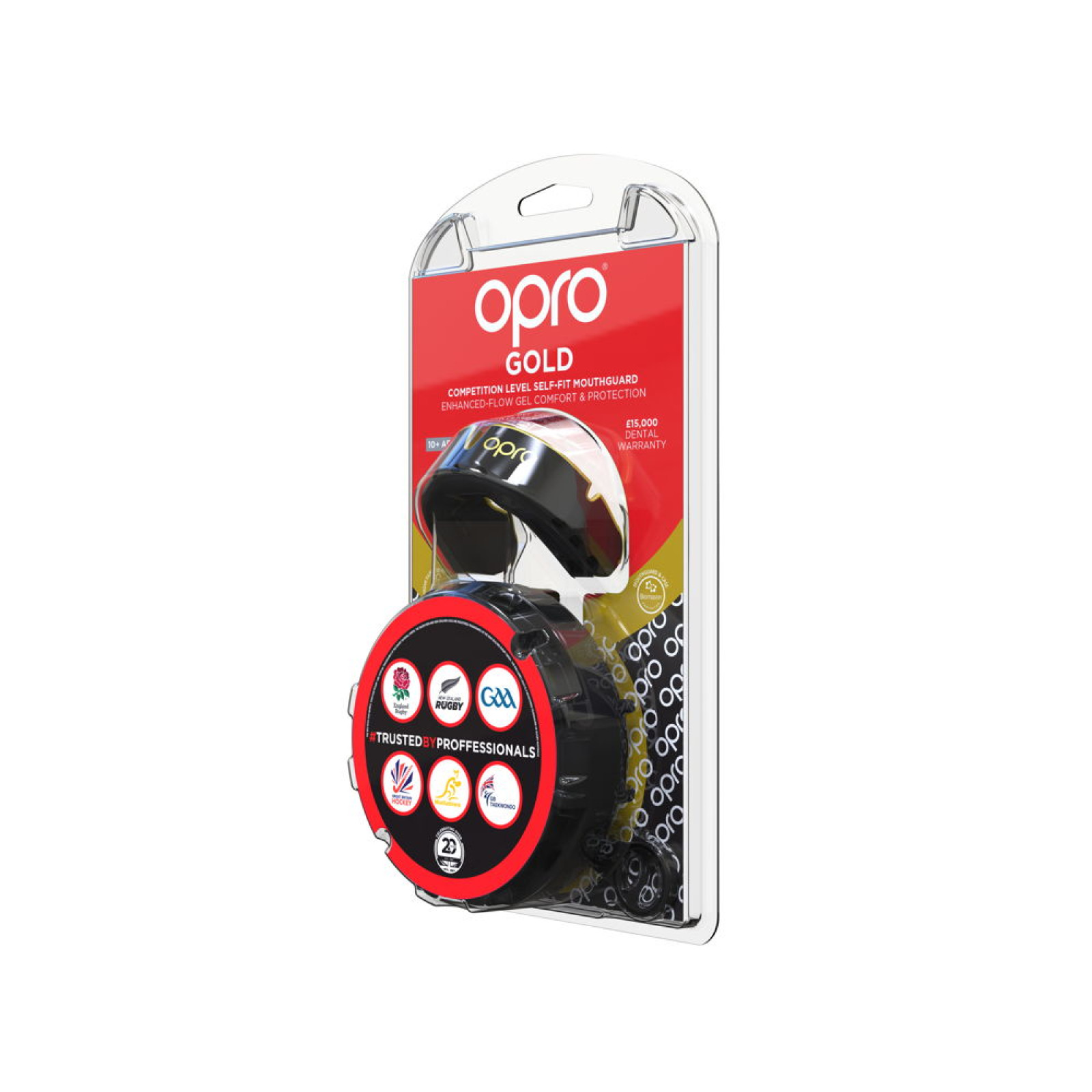 Protector bucal OPRO Self-Fit GEN4 Gold - Negro/Dorado - Protector bucal OPRO Self-Fit GEN4 Gold - Negro/Dorado - Protector buca