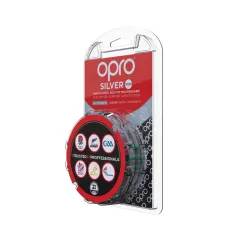 OPRO Self-Fit GEN4 Junior Silver Mouthguard - Pink/Fluro Green - OPRO Self-Fit GEN4 Junior Silver Mouthguard - Pink/Fluro Green 