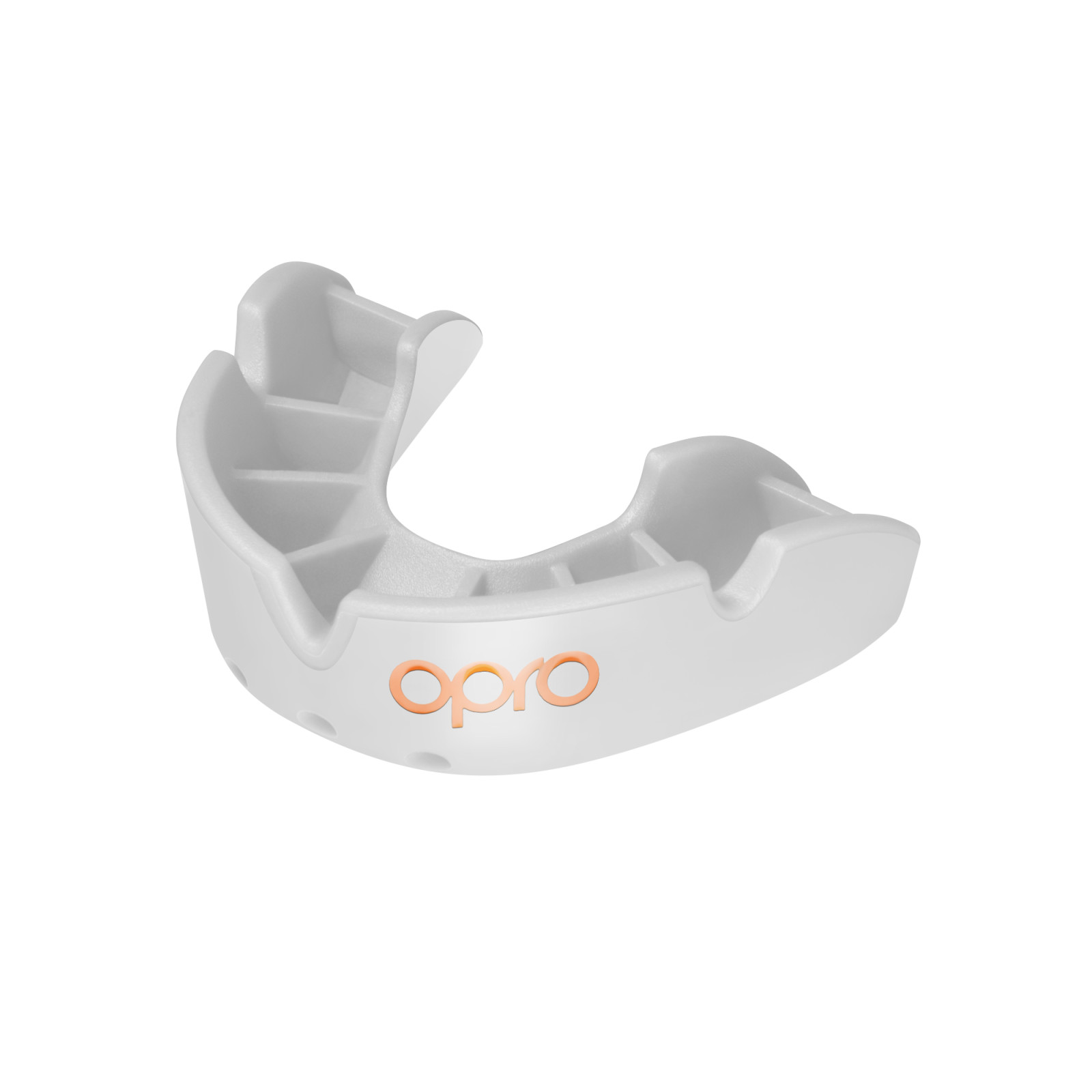 OPRO Self-Fit GEN4 Junior Bronze Mouthguard - White - Image 1 of 4