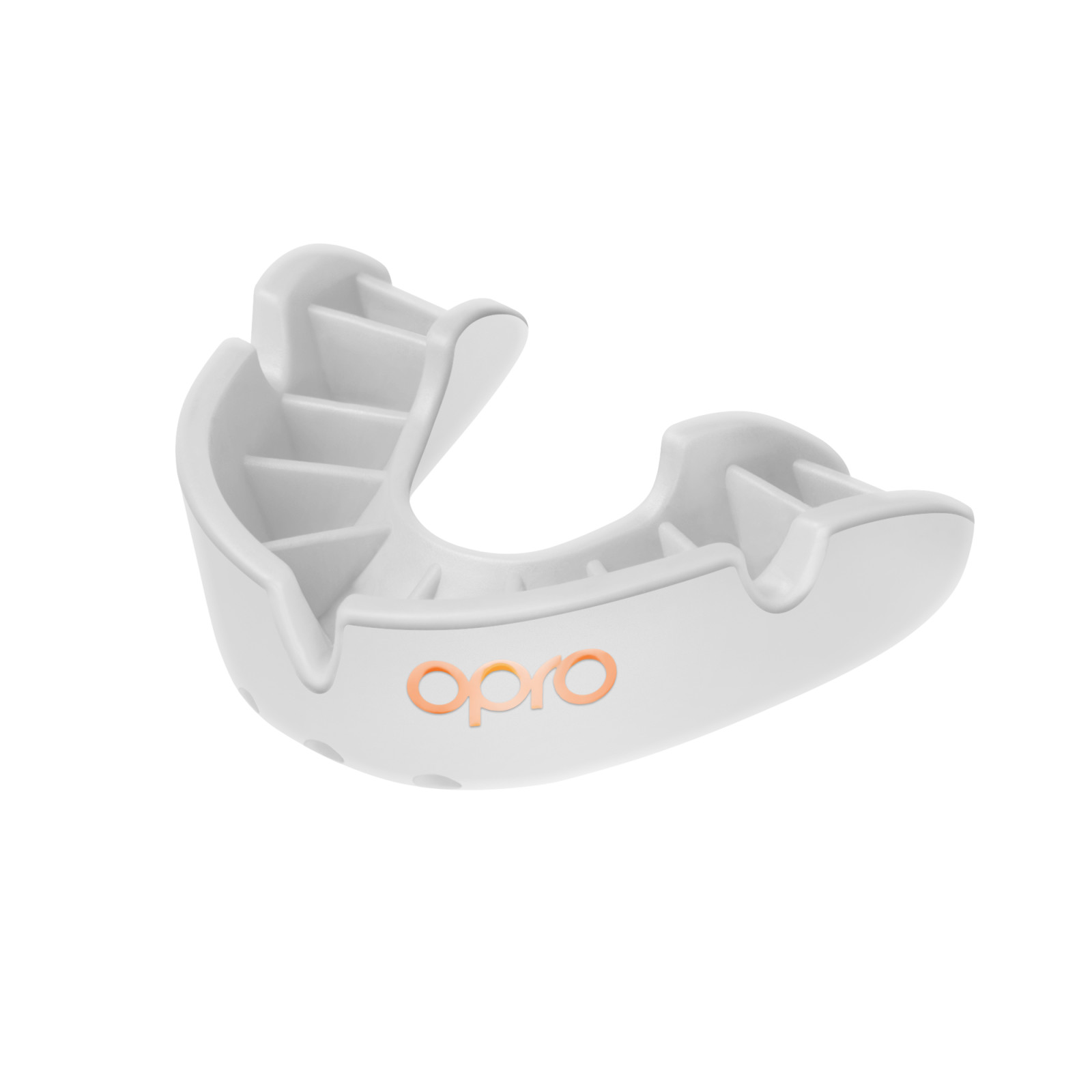 OPRO Self-Fit GEN4 Bronze Mouthguard - White - OPRO Self-Fit GEN4 Bronze Mouthguard - White - OPRO Self-Fit GEN4 Bronze Mouthgua