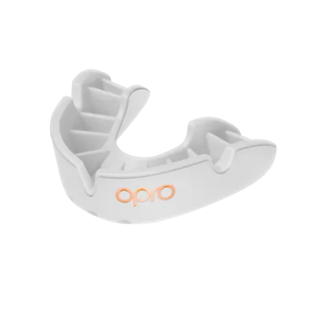 OPRO Self-Fit GEN4 Bronze Mouthguard - White - OPRO Self-Fit GEN4 Bronze Mouthguard - White - OPRO Self-Fit GEN4 Bronze Mouthgua