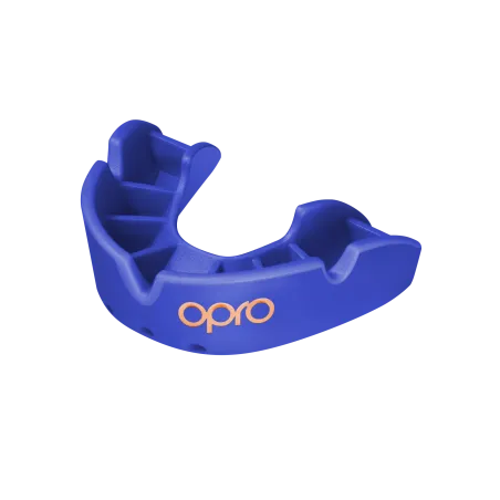 OPRO Self-Fit GEN4 Junior Bronze Mundschutz - Blau