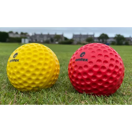 Omtex Bowling Machine Ball - Red - Pack of 12