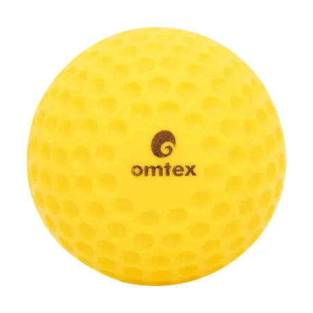Omtex Bowling Machine Ball - Yellow - Pack of 12 - Omtex Bowling Machine Ball - Yellow - Pack of 12 - Omtex Bowling Machine Ball