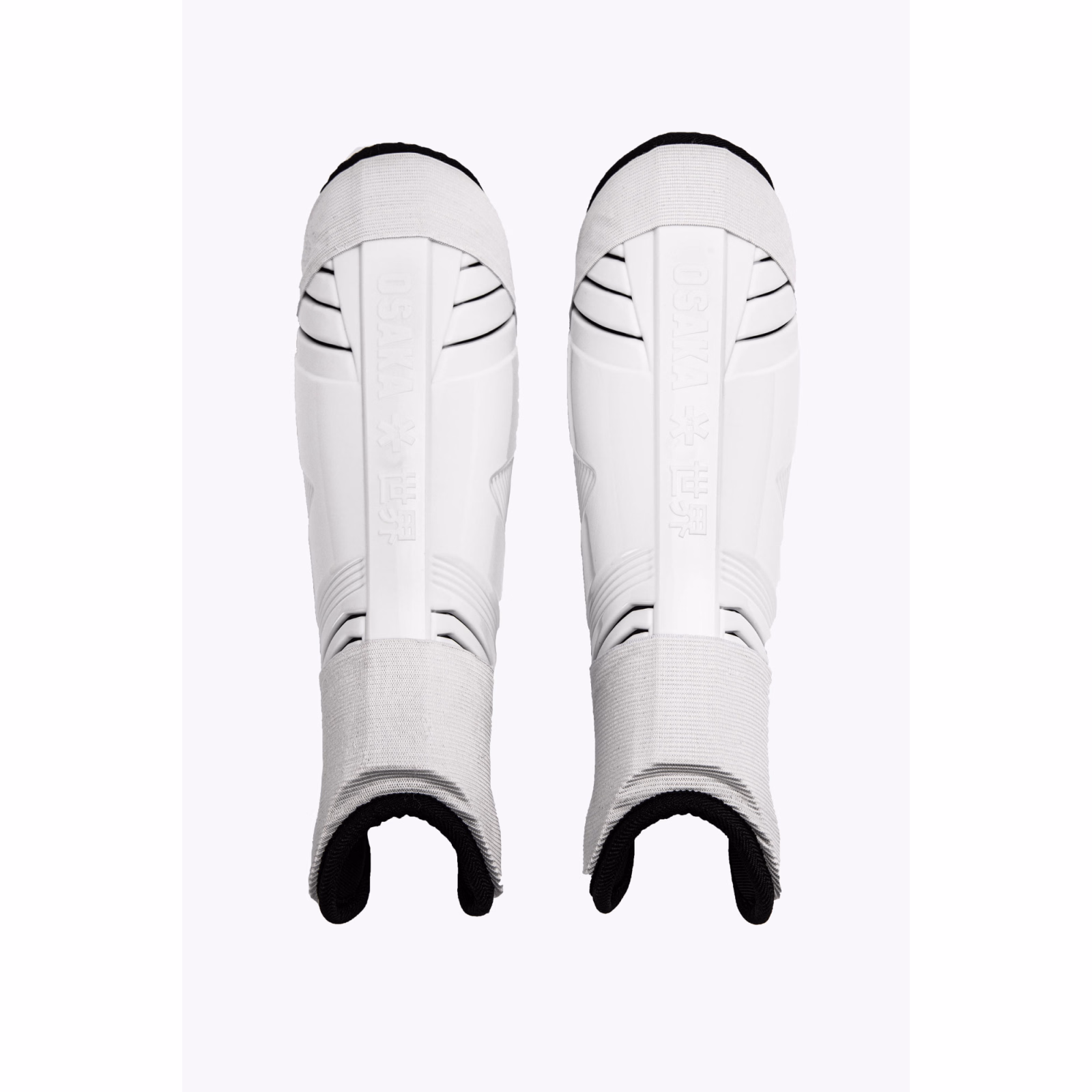Osaka Elite Hockey Shinguards - White/Black (2023/24) - Osaka Elite Hockey Shinguards - White/Black (2023/24) - Osaka Elite Hock