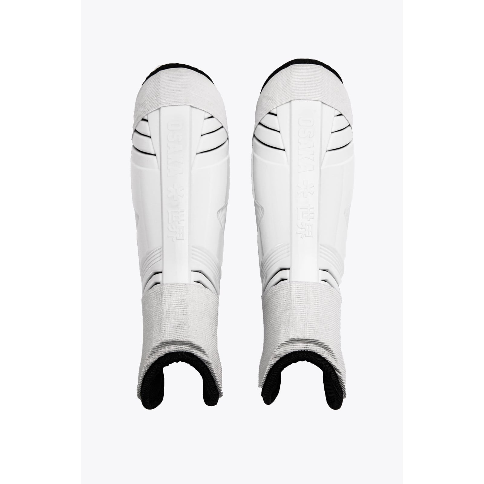 Osaka Elite Hockey Shinguards - White/Black (2026/27) - Osaka Elite Hockey Shinguards - White/Black (2025/26) - Osaka Elite Hockey Shinguards - White/Black (2025/26) - Osaka Elite Hock
