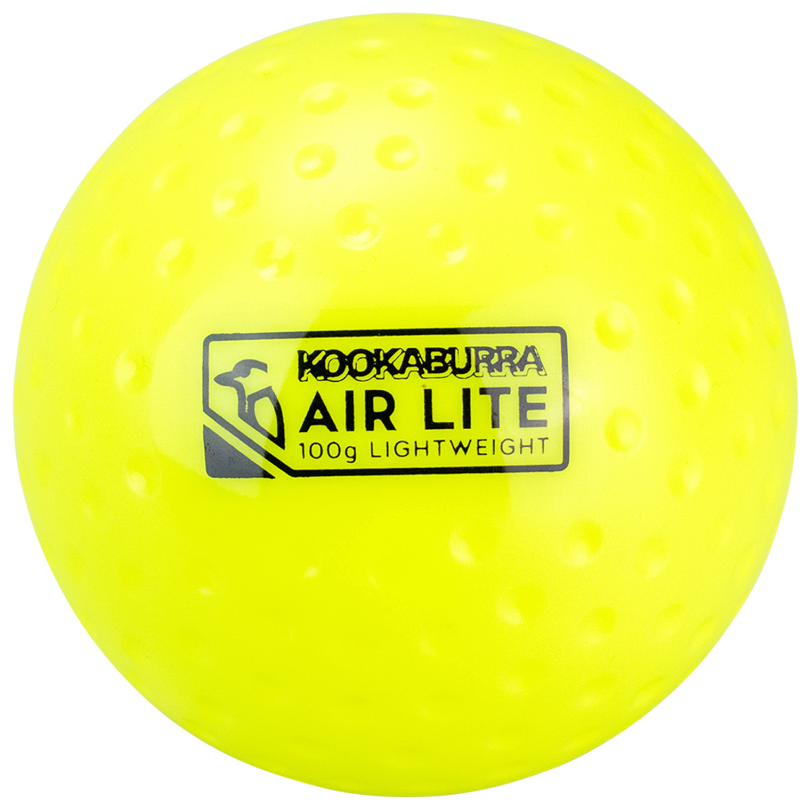 Kookaburra Dimple Air Lite Hockeyball, Gelb