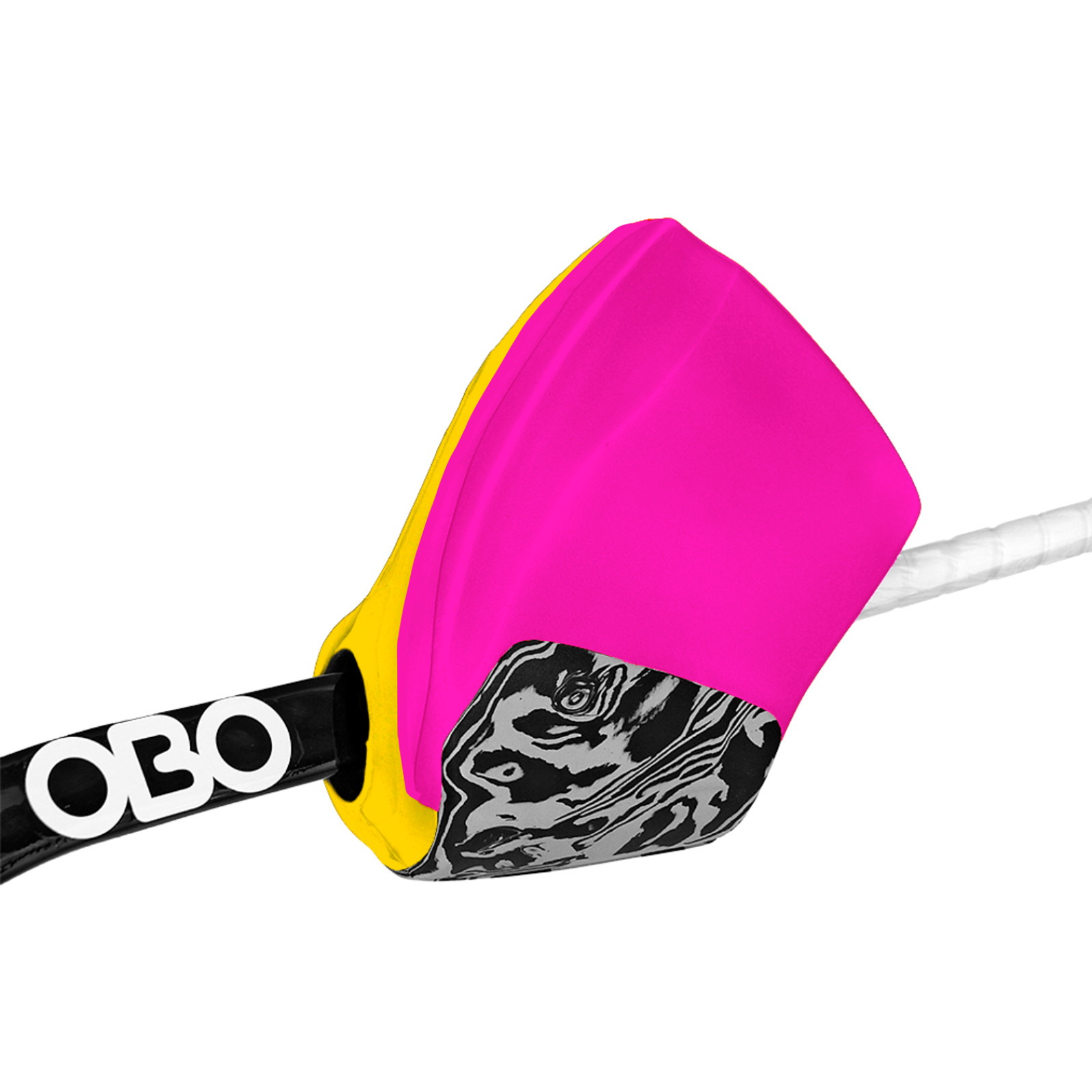 OBO Robo Hi-Rebound Right Hand Protector - Pink/Yellow - OBO Hi-Rebound Right Hand Protector - Pink/Yellow