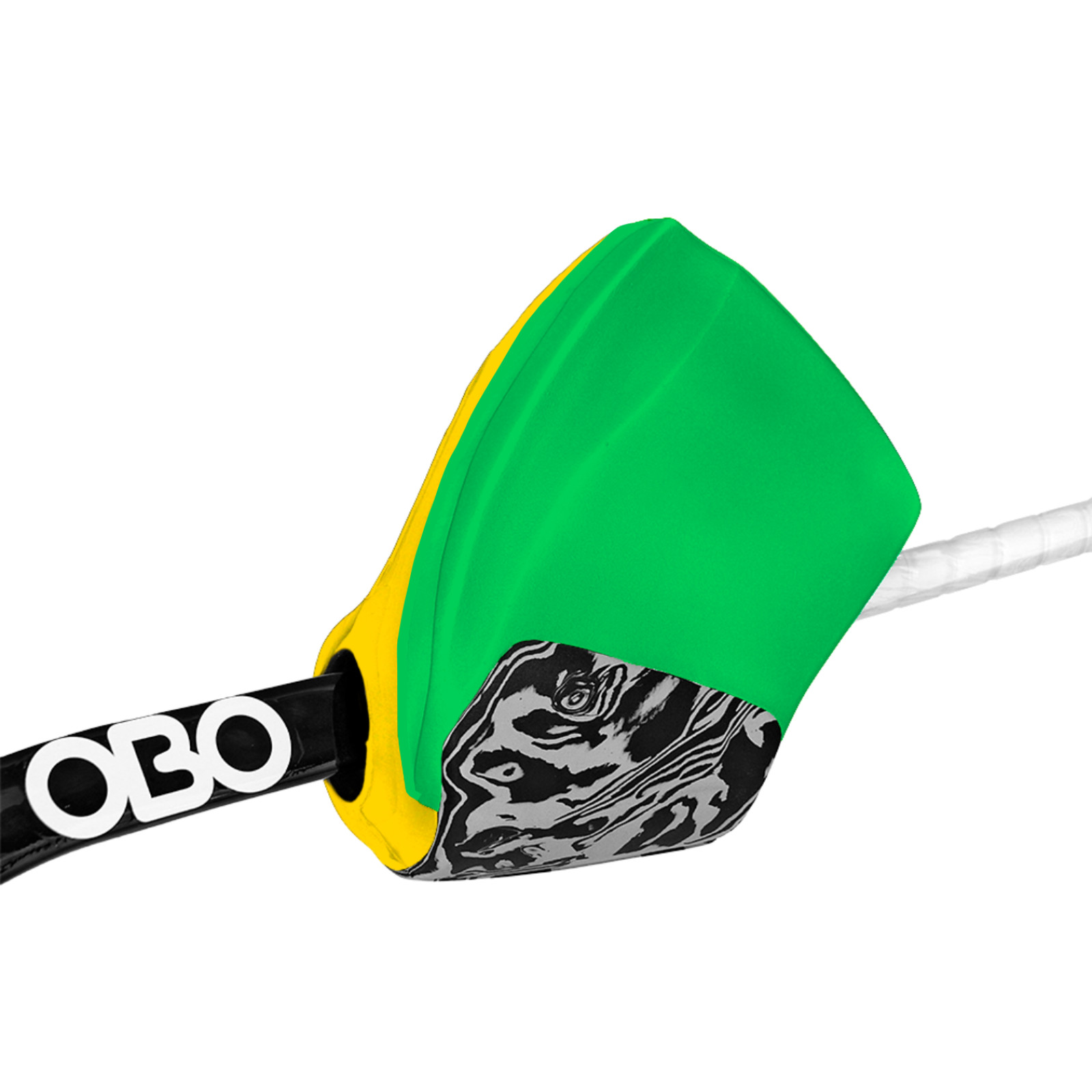 OBO Robo Hi-Rebound Handschutz für die rechte Hand, Grün/Gelb - OBO Hi-Rebound Right Hand Protector - Green/Yellow