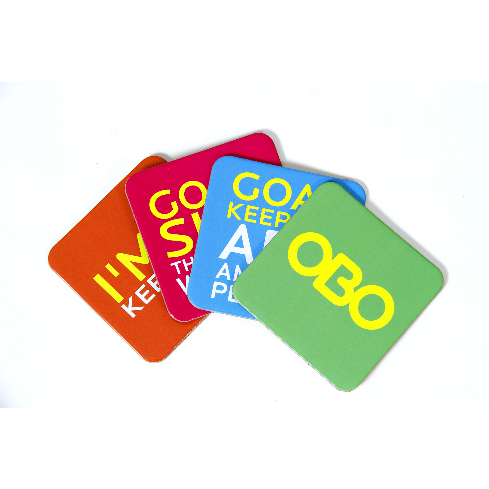 OBO Coasters (set of 4) - Side View