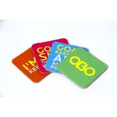 OBO Coasters (set of 4) - Back View
