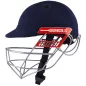 Casque de cricket gris Nicolls Ultimate 360 Pro - Bleu marine (2021)