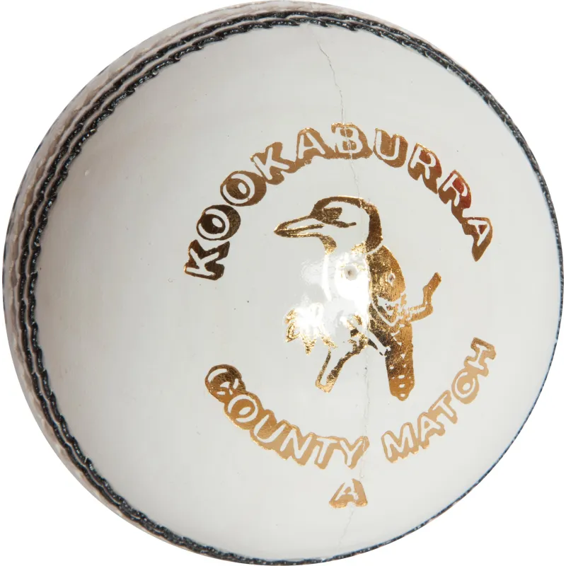 Kookaburra County Match Cricket Ball - White (2022)