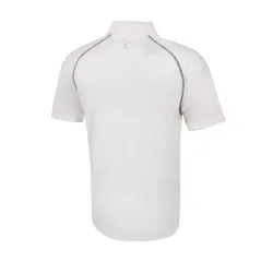 Chemise de cricket à manches courtes TK - Bordure marine