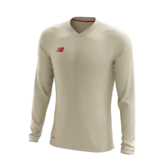 New Balance Long Sleeve Junior Cricket Sweater