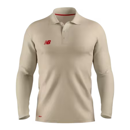 New Balance Long Sleeve Junior Cricket Shirt