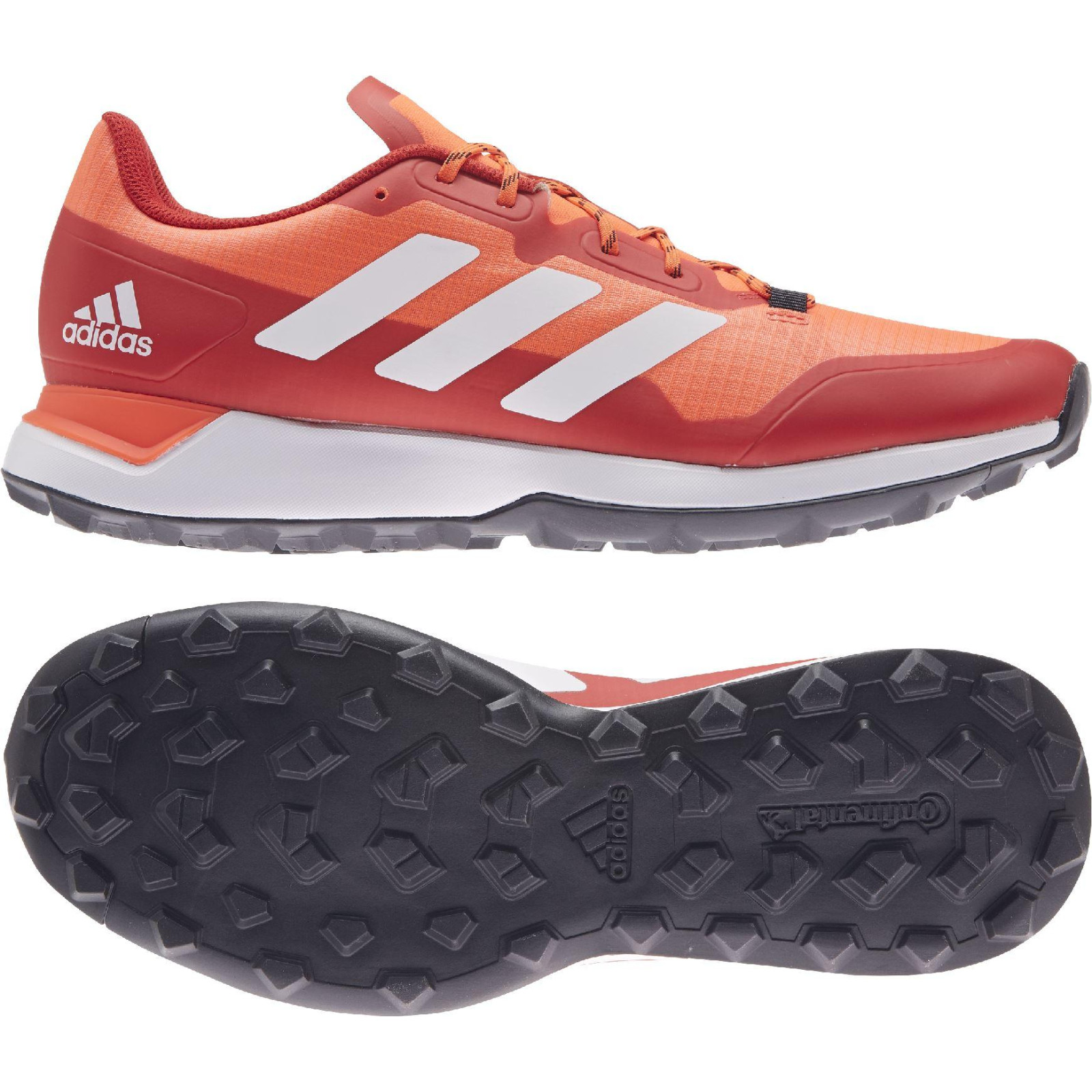 Adidas Zone Dox 2.0 Rote Hockeyschuhe (2021/22) - Image 1 of 9