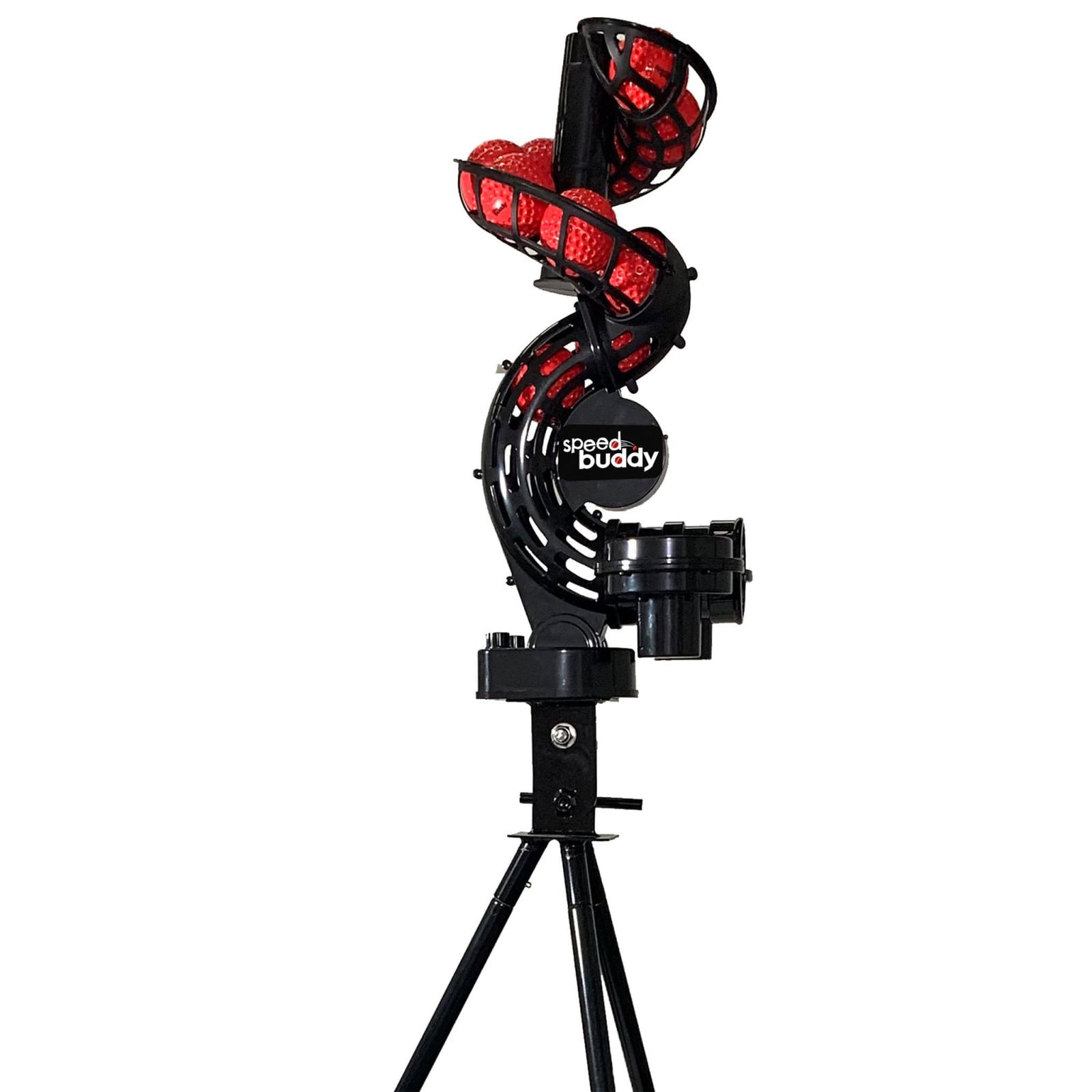 Speed Buddy Cricket Bowling Machine - Side View