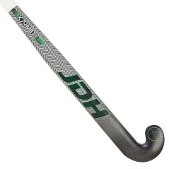 🔥 JDH X79TT Mid Bow Hockey Stick - Chrome/Green (2021/22) | Next Day Delivery 🔥