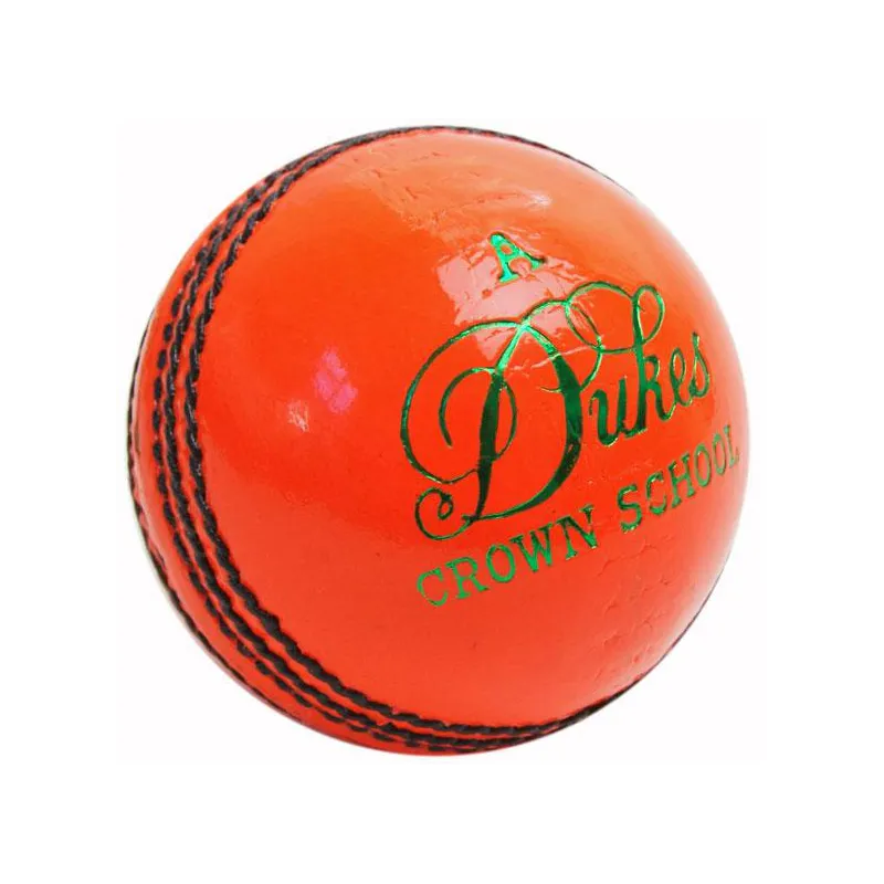 Dukes Crown School A balle de cricket (orange, rose ou blanc)