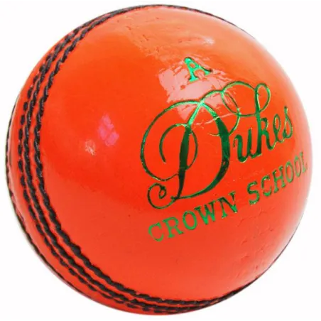 Dukes Crown School A Cricket Ball (Orange, Pink or White) - Dukes Crown School A Cricket Ball (Orange, Pink or White) - Dukes Cr