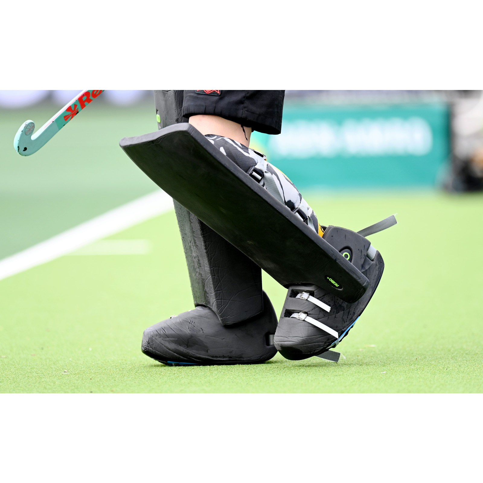 Protectores de piernas OBO Robo Hi-Rebound PLUS - Azul - Protectores de piernas OBO Robo Hi-Rebound PLUS - Azul - Protectores de