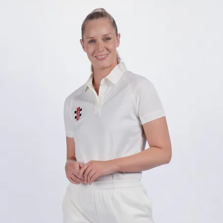 Gray-Nicolls Matrix V2 Short Sleeved Womens Cricket Shirt (2023)
