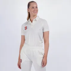 Gray-Nicolls Matrix V2 Short Sleeved Womens Cricket Shirt (2023) - Gray-Nicolls Matrix V2 Short Sleeved Womens Cricket Shirt (20
