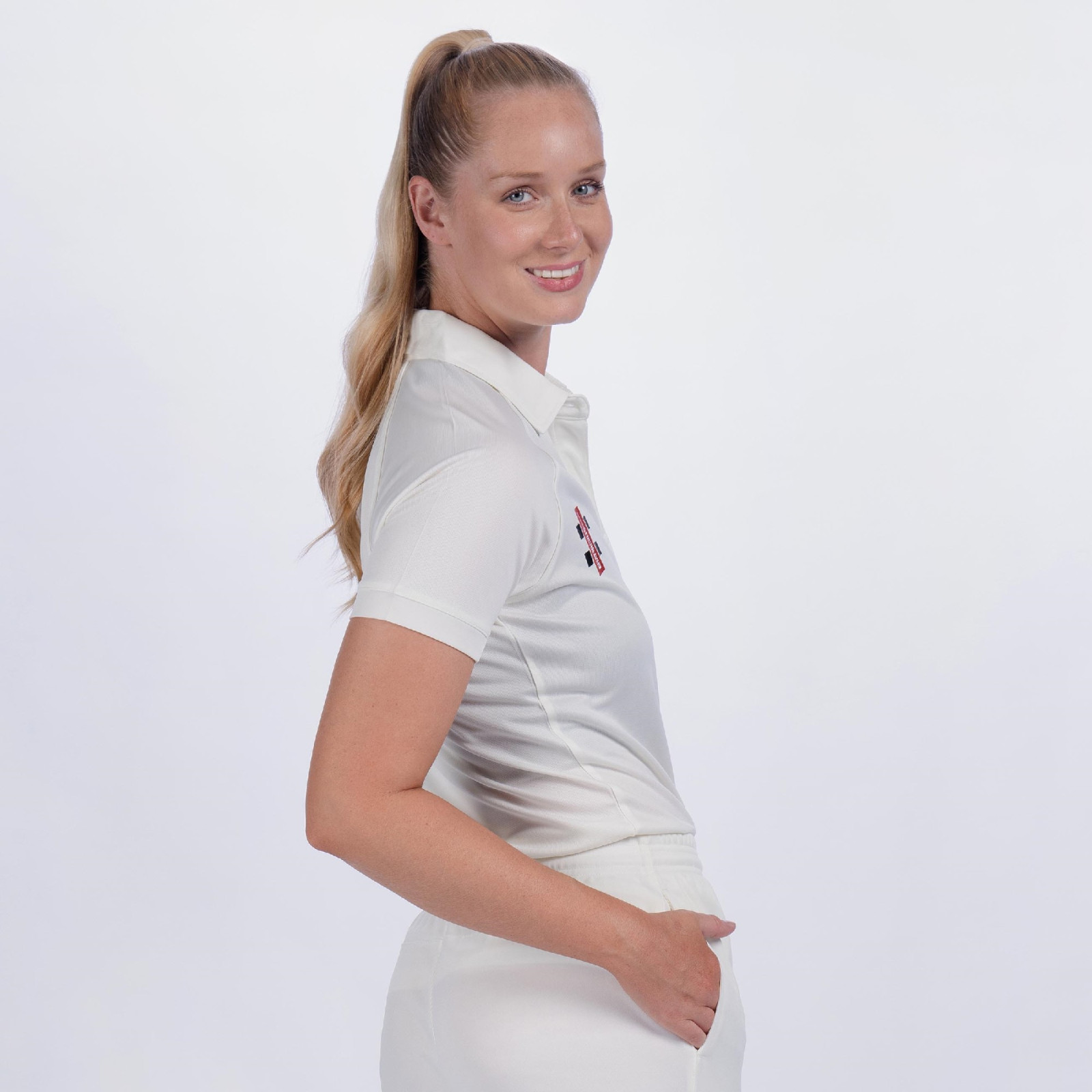 Gray-Nicolls Matrix V2 Short Sleeved Womens Cricket Shirt (2023) - Gray-Nicolls Matrix V2 Short Sleeved Womens Cricket Shirt (20