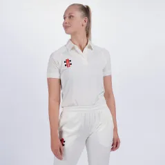 Gray-Nicolls Matrix V2 Short Sleeved Womens Cricket Shirt (2023) - Gray-Nicolls Matrix V2 Short Sleeved Womens Cricket Shirt (20