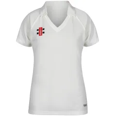 Gray-Nicolls Matrix V2 Short Sleeved Womens Cricket Shirt (2023) - Gray-Nicolls Matrix V2 Short Sleeved Womens Cricket Shirt (20
