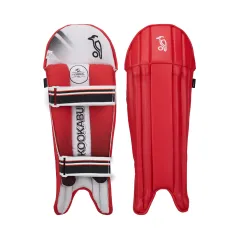 🔥 Kookaburra 4.0 T/20 Wicket Keeping Pads - Red (2023) | Next Day Delivery 🔥