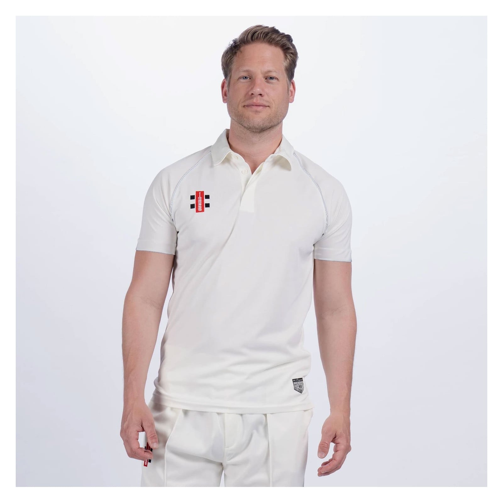 Gray-Nicolls Matrix V2 Short Sleeved Cricket Shirt (2027) - Gray Nicolls Matrix V2 Short Sleeved Cricket Shirt (2023)