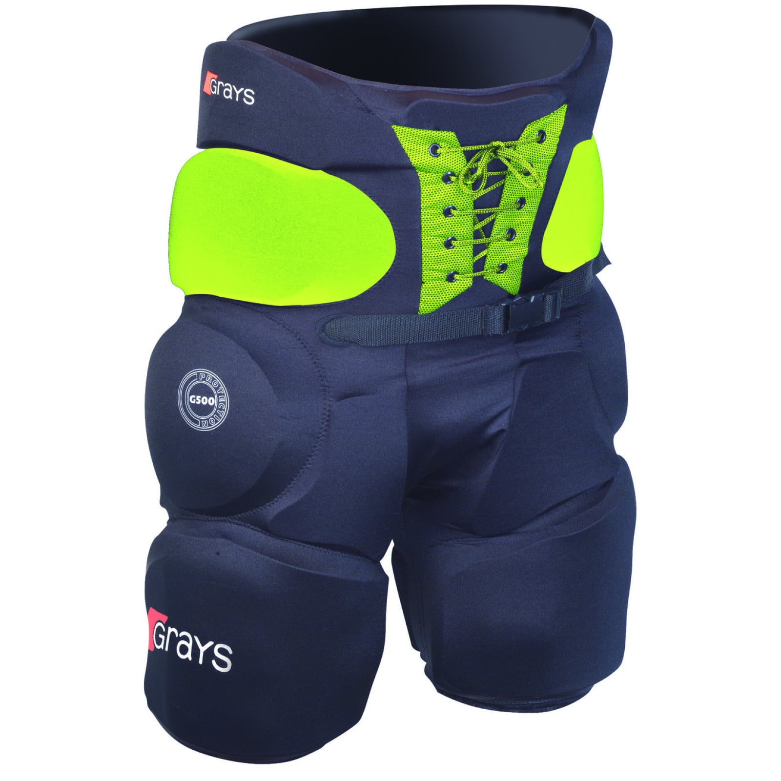 Grays Nitro 500 Padded Goalie Shorts (2024/25) - Pantalón corto de portero acolchado Nitro 500 Grises (2021/22)