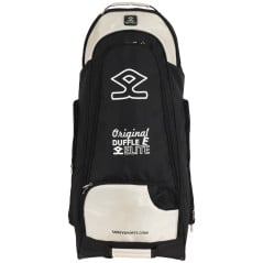 Shrey Elite Wheelie Duffle - Black/Ivory (2023) - Shrey Elite Wheelie Duffle - Black/Ivory (2023) - Shrey Elite Wheelie Duffle -