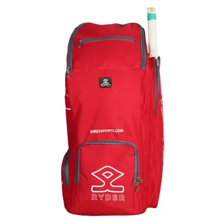 Shrey Ryder Duffle Bag - Red (2026) - Shrey Ryder Duffle Bag - Red (2026) - Shrey Ryder Duffle Bag - Red (2026) - Shrey Ryder Du