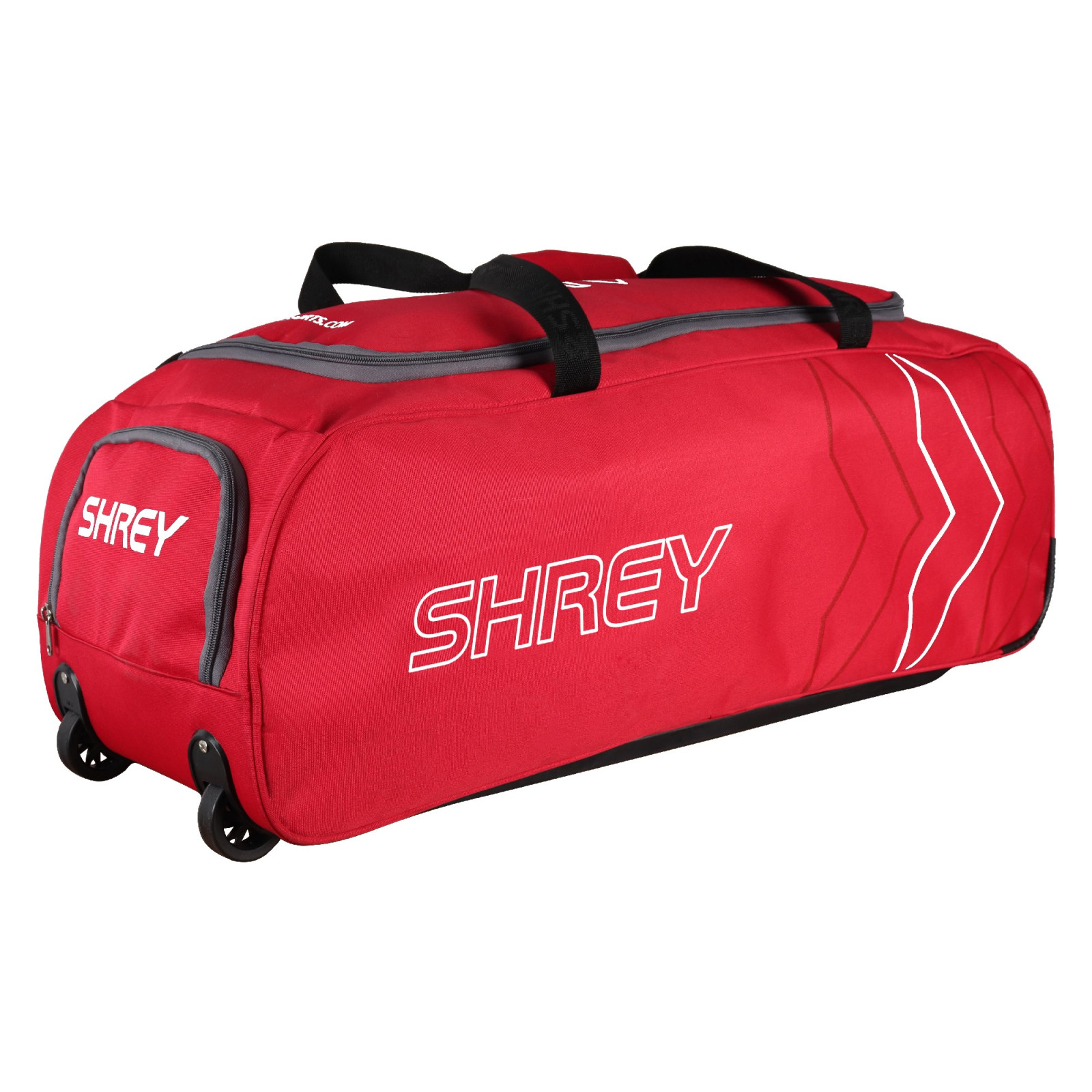 Shrey Ryder Wheelie Bag - Red (2023) - Shrey Ryder Wheelie Bag - Red (2023) - Shrey Ryder Wheelie Bag - Red (2023) - Shrey Ryder
