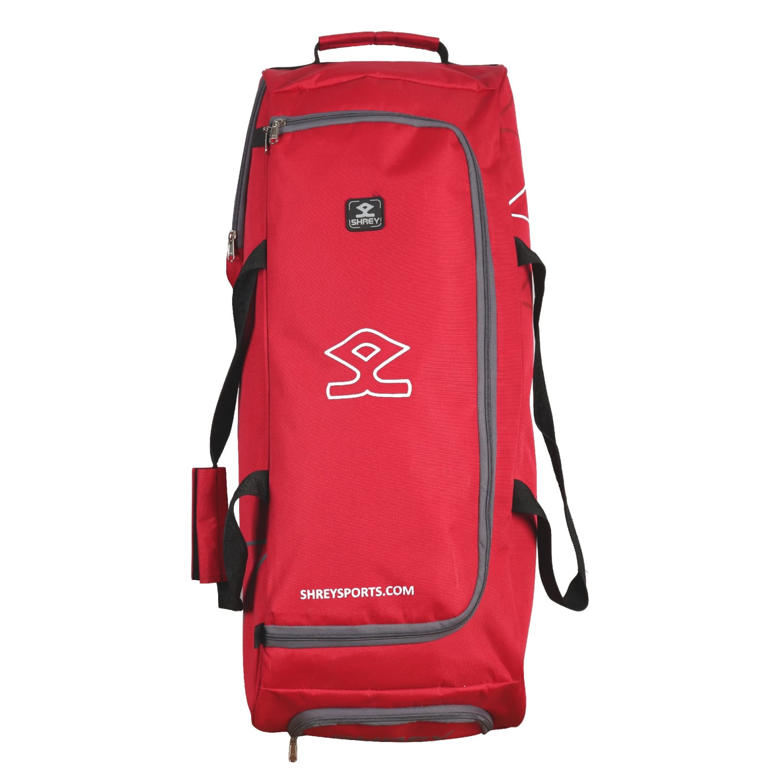Shrey Ryder Wheelie Bag - Red (2023) - Shrey Ryder Wheelie Bag - Red (2023) - Shrey Ryder Wheelie Bag - Red (2023) - Shrey Ryder