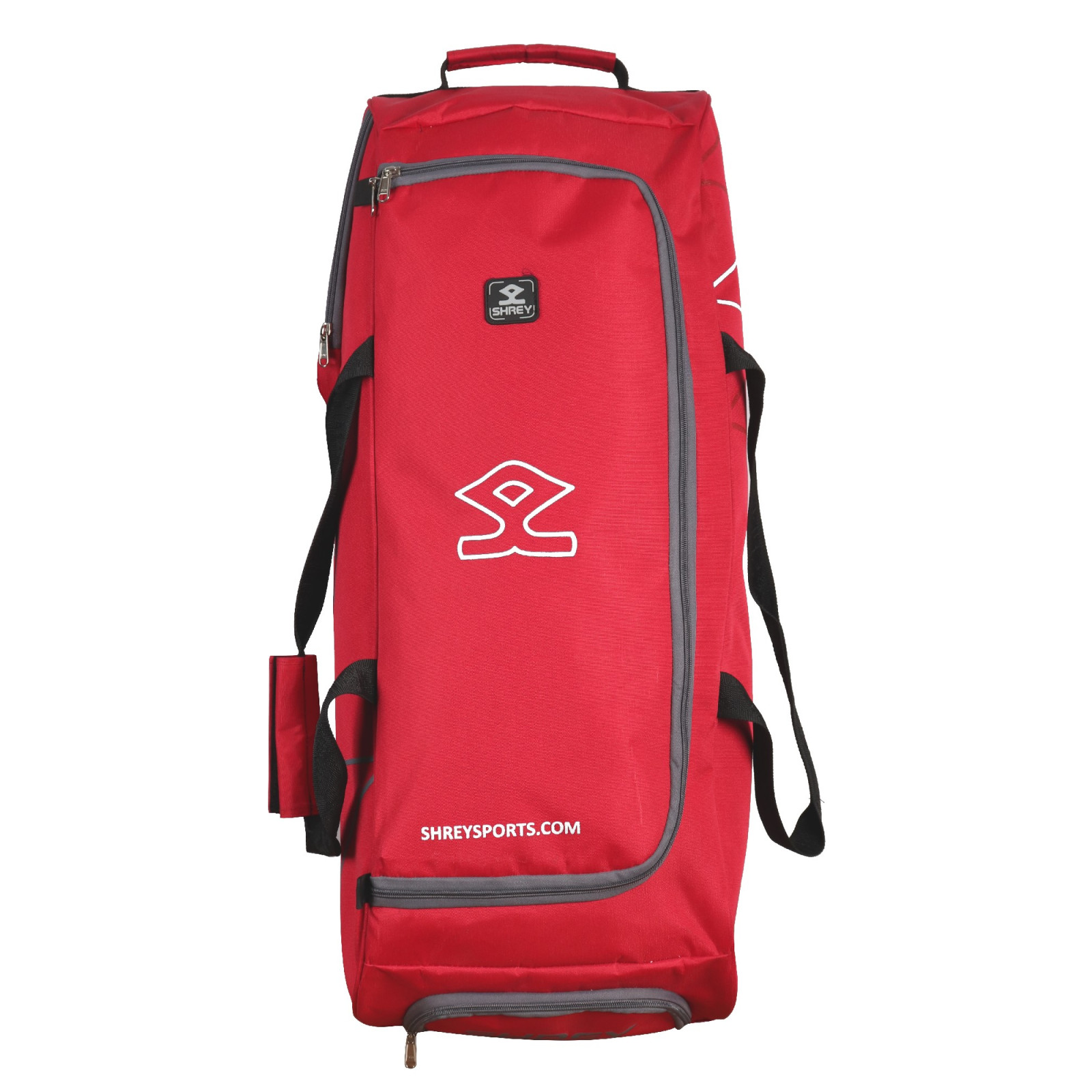 Shrey Ryder Wheelie Bag - Red (2023) - Shrey Ryder Wheelie Bag - Red (2023) - Shrey Ryder Wheelie Bag - Red (2023) - Shrey Ryder