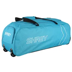 🔥 Shrey Ryder Wheelie Bag - Cerulean (2023) | Next Day Delivery 🔥