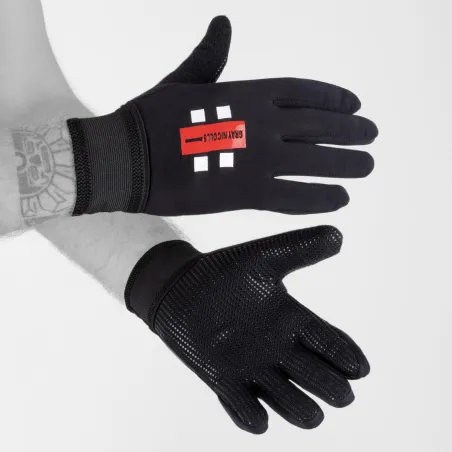 Guantes grises Nicolls Pro Catching - Accesorios de cricket