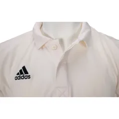 Adidas Elite Short Sleeve Junior Cricket Shirt (2022) - Back View